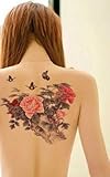 Body Art Temporary Removable Tattoo Stickers Big Pattern Sticker Tattoo - FashionLife