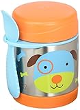 Skip Hop Zoo Dog - Tarro aislado del alimento, 325ml, 12m+