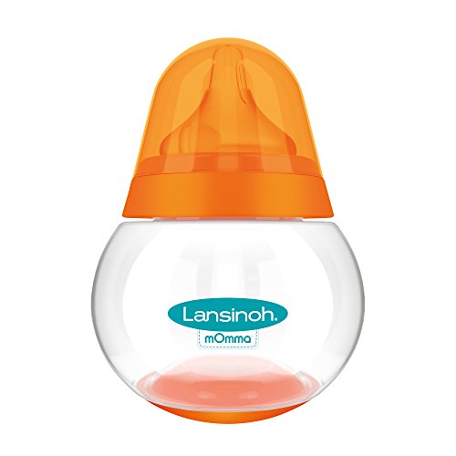 Lansinoh mOmma 75790 Steh-auf-Becher mit NaturalWave Sauger, 250 ml