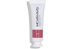 MCoBeauty Cheek and Lip Tint - Blendable - Quick Drying - Natural Flush of Colour for Face & Lips - Subtle Lip Stain - Dusk, 0.34 oz / 10 ml