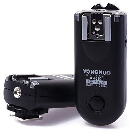 Yongnuo RF-603 C1 d  clencheur flash sans fil pour Canon 60D 450D 400D 350D 300D 1100D 1000D 550D 600D 650D 700D 500D LF238
