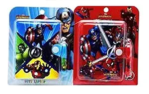 AUM Avenger Small Pocket Diary with Small Pen for Kids Stationery Set with Avenger for Students Kids Children Birthday Return Gift