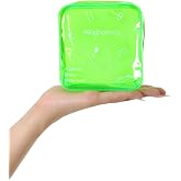 Baghashtag Yeşil Şeffaf Mini Makyaj &Ccedil;antası