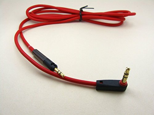 XMYReplacement Upgrade Audio Modified Cable Cord Line Lead Wire for Sennheiser HD598 HD558 HD518 Headphones - Red