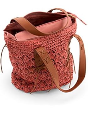 Dreiklang geflochtener Shopper Paris - Effektvolle Flechttechnik und leichtes Material für die Damen