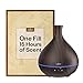 Produktbild Ätherisches Öl Diffusor15 Stunden Duft mit nur einer Füllung Anjou 500ml Holzmaserung Cool Mist Luftbefeuchter Ultraschall Aroma erste weltweit Diffusor mit patentiertem Ölflusssystem für Zuhause Büro