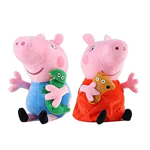 HUG n FEEL SOFT TOYS Soft Toys Long Soft Lovable hugable Cute Giant Life Size (Peppa Pig, George Pig) Lovely Toy Figure