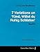 Produktbild Ludwig Van Beethoven - 7 Variations on 'Kind, Willst Du Ruhig Schlafen' Woo75 - A Score for Solo Piano