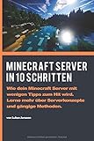Minecraft Server in 10 Schritten: Wie dein Minecraft Server mit wenigen Tipps zum Hit wird by Lukas Jonsson