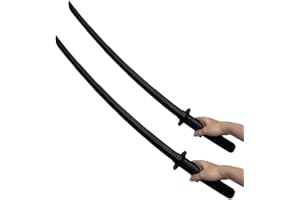 BDKMMS Samurai Sword Model Toys, 2Pcs Inertia Retractable Anime Cosplay Swords 3D Printed Creative Toy for Adults