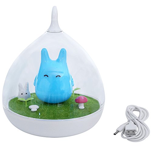 Songmics Nachtlicht LED-Lampe dimmbar USB aufladbar mit Touch-Sensor Vibration FSL02 - 6