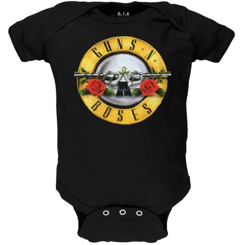 Guns N' Roses - Baby-boys Appetite Infant Bodysuit - 3-6 months Black