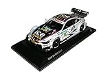 Original BMW M4 DTM 2014 (F82) Miniatur Modellauto Maßstab 1:18 Weiß Ice Watch