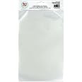 Avery Elle SS-5001 Stamping and Embossing Plate Storage Bags, Transparent, 16.51 x 15.87 x 1.9 cm, 17.14 x 22.22 x 1.27 cm