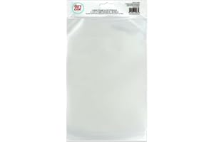 Avery Elle SS-5001 Stamping and Embossing Plate Storage Bags, Transparent, 16.51 x 15.87 x 1.9 cm, 17.14 x 22.22 x 1.27 cm