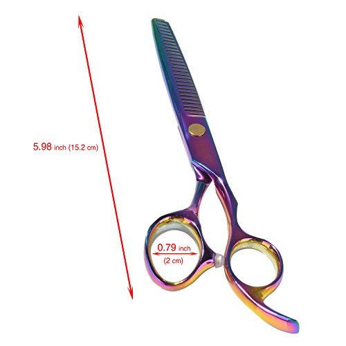 Remylady® Effilierschere Haarschere Friseurschere 6 Zoll 15,5 cm mit einseitiger Mikroverzahnung - 2