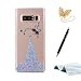 Produktbild TOUCASA Note 8 Handyhülle,Note 8 Hülle, Weichen Transparenten Klaren TPU,Transparente Kristallklaren Sparkly TPU Weich,Kratzfestes Schutzhülle Engel Kleine Fee Hülle für Samsung Note 8(Blau)