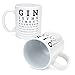 Produktbild Ginsanity The Gin Collective Novelty Coffee Mug / Cup - The Gin Eye Test