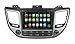 Produktbild 8 Zoll Doppel Din Android 5.1.1 Lollipop OS Autoradio für Hyundai IX35/Tucson 2015, kapazitiver Touchscreen mit Quad Core 1.6G Cortex A9 CPU 16G Flash und 1G DDR3 RAM GPS Navi Radio DVD Player 3G/WIFI Aux Input OBD2 USB/SD DVR