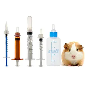 Pet Nursing kit Squeeze Liquid Feeding Kit for Kitten Puppy Animal Silicone Nipples Feeding Toll