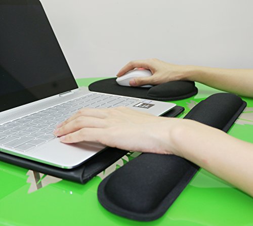 Fanuk Handgelenkauflage Pad Tastatur Pad Handgelenkstütze Mauspad Memoryschaum - 4