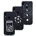Produktbild LeviDo 3X Xiaomi Redmi Note 7 Hülle Silikon Neu Hüllen Schutzhülle Kompatibel für Xiaomi Redmi Note 7/Note 7 Pro Weich Gummi Ultradünn Stoßstange Schwarz Handyhülle, Sternflasche-Sonnensystem-Eclipse