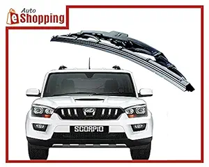 Auto E-Shopping Replacement Car Wiper Blades for Mahindra Scorpio Set of 2 Pcs (Size 21