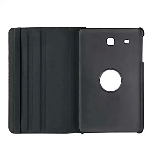 inShang T560 Cover für Samsung Galaxy TAB E 9.6 Inch T 560 Hülle mit PU Leder Skins Etui Schutzhülle Ständer Smart Case Cover, 360 Grad rotierende + inShang Logo hochwertigen Stylus Eingabestift Stift - 4