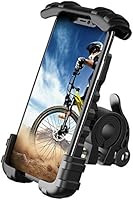 Lamicall Bike Phone Holder - Universal Adjustable Motorbike Phone Holder, Motorcycle Phone Mount Stand for iPhone 11...