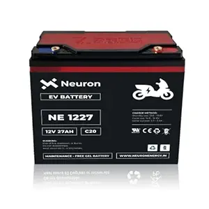 Neuron E-Bike Battery NE 1227 (12 Volts) (Pack of 5)