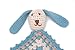 Pebble organic cotton sleepy bunny doudou - duck egg blue (comfort blanket toy)