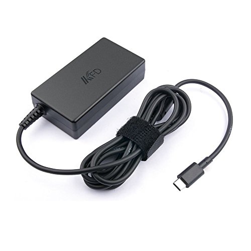 KFD Ladegerät Adapter USB C Ladekabel 5V3A 9V3A 12V3A 14,5V3A 15V3A 20V2,25A USB Type C Netzteil für ChromeBook Pixel, Asus Zenbook 3 UX390UA, Lenovo Yoga 910-13IKB 80VF Touch, Lumia 950 / 950 XL, Google Nexus 5X / 6P, HP spectre 13 Elite x2 1012 USB Typ C, Dell XPS 12 9250, neuen MacBook (2015) 12", Asus ZenFone 3, HP Elite x2 1012 G1 mit Europa Netzkabel