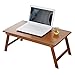 Produktbild DH® Schlafzimmer Kleine Quadratische Klapptisch Laptop-Tisch Aus Holz Wohnzimmer Esszimmer Und Kaffee Und Tee Tisch Studentenwohnheim Studie Tisch (größe : 60x50cm)