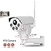 Produktbild YA 1080P 2MP PTZ IP Kamera Wireless WiFi 4X Zoom 6mm CCTV IR Nachtsicht Outdoor Sicherheit Audio Videoüberwachung Kindermädchen