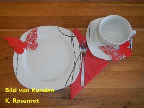 ElecMotive 50 St¨¹ck 3D Schmetterlinge Abnehmbar Wandtattoos Wandsticker Lesezeichen Namenkarte mit Hohl-Muster in den Fl¨¹geln f¨¹r Geschenk Hochzeit Party Haus Deco mit Klebepunkten zur Fixierung (Pink) - 3