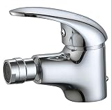 aro inversor fotografia Grifo monomando para el bidet DP Grifería GS10081 Grifo Monomando de Bidet, Plata