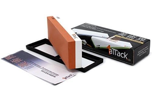 Ganga Afilador de Cuchillos de Piedra, corindón, Parte Inferior de
Caucho Natural, 5 Unidades Especial