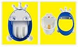 KK Kleinkind Töpfchen Baby Urinal – Abnehmbarer, leicht zu reinigen | Komfortables ergonomisches Design | Funky Design Das tragbare Töpfchen Trainer für Jungen (blau) - 3