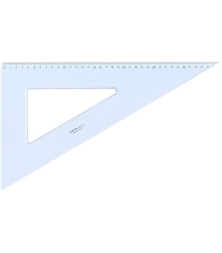Squadra Da 45° Arda 407015 - 35cm - Polistirolo Termoresistente - Per Disegno Tecnico E Scolastico - Foto 13