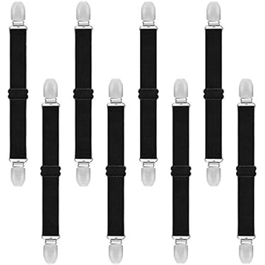 Fasce Elastiche Con Clip - 50 Pezzi Nero - Regolabili, Forti E Comode Per Fai Da Te E Casa - Foto 4