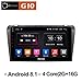 Produktbild Ownice Quad Core 9 Zoll Android 8.1 Autoradio Player GPS Navigation für Mazda 3 2007-2012 unterstützt Bluetooth WiFi Radio Mirrorlink 2G RAM