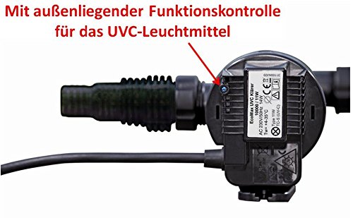 EcoMax UVC-Klärer 10000 11 W - 2