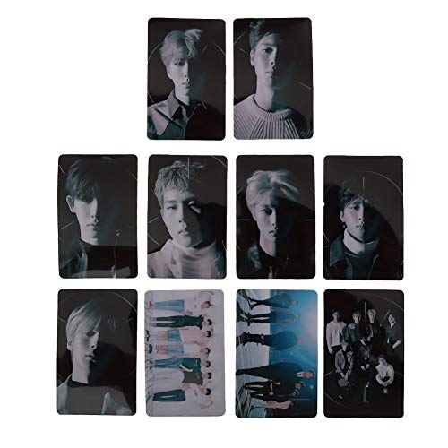 GOTH Perhk Monsta X Album The Code Shine Forever Connec Photocards/Fotokarten/Poster/Aufkleber, Geschenk für Fans(Style 5)