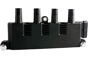 Globalautoparts Bobina accensione per Doblo,per Ka(RU8),per Linea,per Mito,per Musa,per Panda,per Punto,per Qubo,per Ypsilon,500(312),1.2 1.4, 1535713, 1671690, 55200112, 55200486, 55208723, BAE940AF