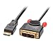 Produktbild Lindy 41178 DVI auf Mini HDMI Kabel 3m schwarz