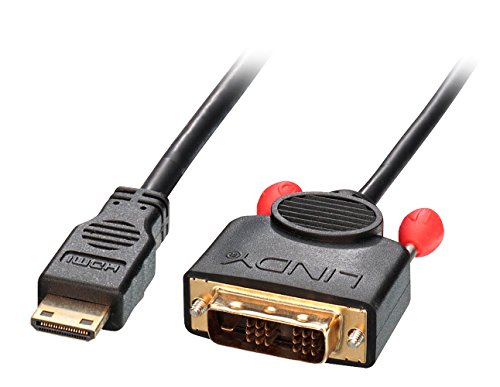 Preisvergleich Produktbild Lindy 41178 DVI auf Mini HDMI Kabel 3m schwarz