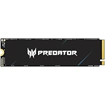 Acer Predator GM9 M.2 Gen5 SSD 2TB, up to 14500 MB/s, NVMe 2.0