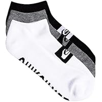 Quiksilver Anckle Pack Socks Calcetines, Hombre, 3, Multicolor (Assorted AST), One Size (Tamaño del fabricante:Única)