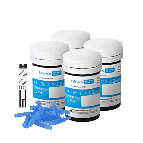 Diabetes strips/codefree blood glucose test strips 100 pcs with painfree lancets x 100 for uk diabetics