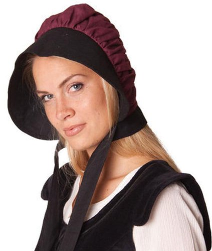 DangerousFX - Pamela - Básico - para mujer Burgund mit Schwarz Talla única